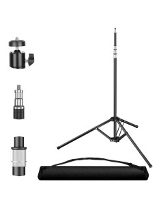 Soporte de Luz Ajustable EMART 100-300cm 10KG para Fotografía