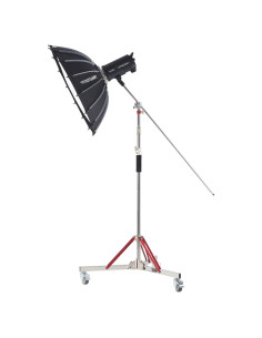 Soporte de Luz Ajustable Happybuy con Ruedas 320 cm