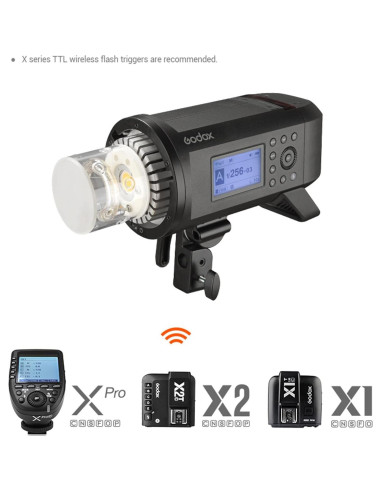 Flash Godox AD600 Pro 600Ws TTL con Softbox 80cm y Reflector