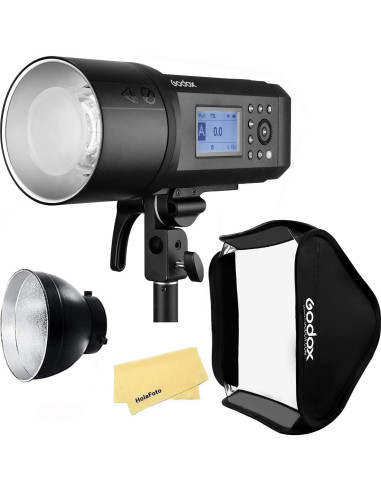 Flash Godox AD600 Pro 600Ws TTL con Softbox 80cm y Reflector
