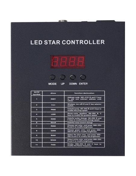 Fondo de Escenario LED LuuChain 3.96x3.96m Cortina Estrellada