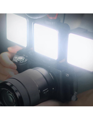 Luz LED de Relleno para Cámara Yoidesu 49 Perlas 800LM