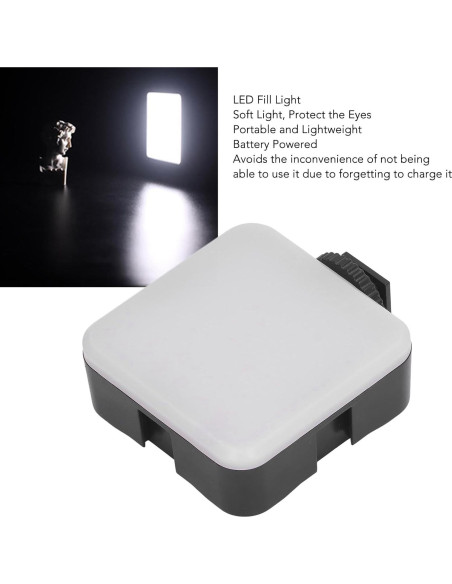 Luz LED de Relleno para Cámara Yoidesu 49 Perlas 800LM