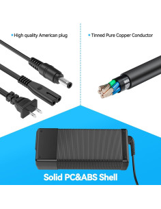 Adaptador de Corriente 15V 4A GVM Great Video Maker DC-625 2