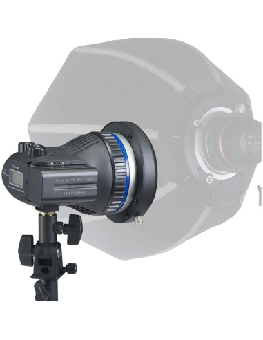 Luz LED Portátil WELLMAKING 80W Regulable 5600K CRI 98