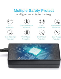 Adaptador de corriente CA Digipartspower para YONGNUO YN-216 Pro 2