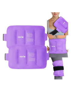 Paquete de 2 Compresas Frías REVIX 40.6x22.9 cm con Correa