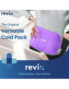 Paquete de 2 Compresas Frías REVIX 40.6x22.9 cm con Correa 2
