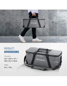 Bolsa de Transporte NEEWER para Luz de Estudio 57.9x29.8cm 2