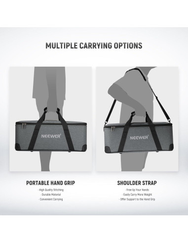 Bolsa de Transporte NEEWER para Luz de Estudio 57.9x29.8cm
