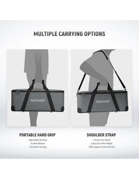 Bolsa de Transporte NEEWER para Luz de Estudio 57.9x29.8cm