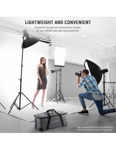 Bolsa de Transporte NEEWER para Luz de Estudio 57.9x29.8cm