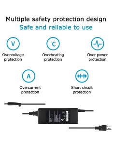 Cable de Alimentación 15V MDCGPower para Luz de Anillo NW-150480D2 2