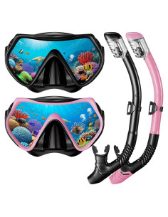 Conjunto de Snorkel y Máscara Maskocean Adultos 180 Vista Panorámica