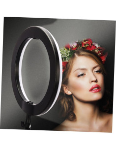 Soporte de Luz de Relleno Angoily LED Regulable 40cm 2