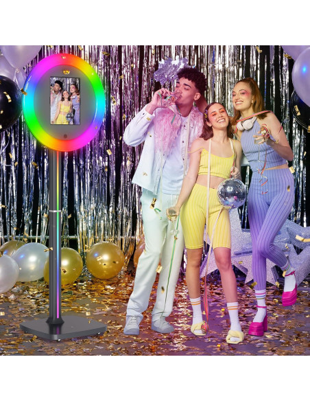 Cabina de Fotos Portátil Aorsipt S2 con Anillo de Luz 55.9cm