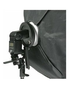 Softbox Fotográfico ePhoto 60x90 cm con Soporte para Flash 2