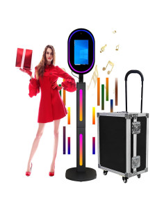 Cabina de Fotos Espejo ZLPOWER con Pantalla Táctil 38.1 cm