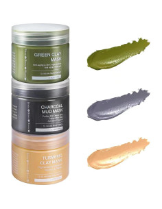 Trío de Mascarillas Faciales de Arcilla Top Fortune - 3 Juegos 2