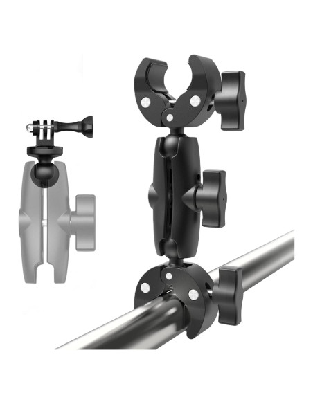 Super Clamp Doble Abrazadera SRUIM para Cámara 0.37 kg