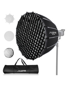 Softbox Parabólico JYJZPB 90cm con Difusores y Rejilla