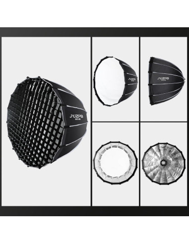 Softbox Parabólico JYJZPB 90cm con Difusores y Rejilla