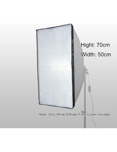 Difusor Blanco Elástico 50x70 cm HAPPYTOPSTAR para Softbox