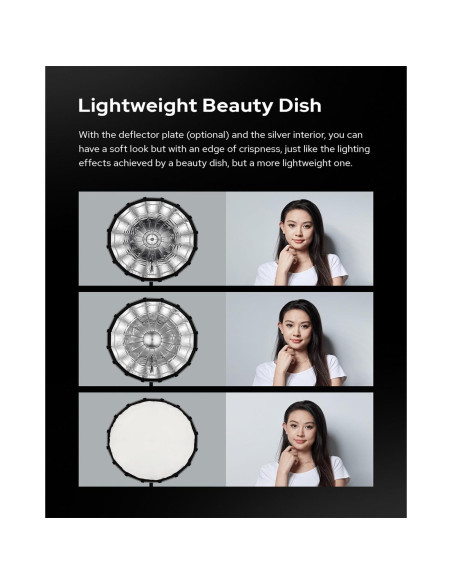 Godox Softbox S65T 65cm Paraguas Rápido con Rejilla - Portátil