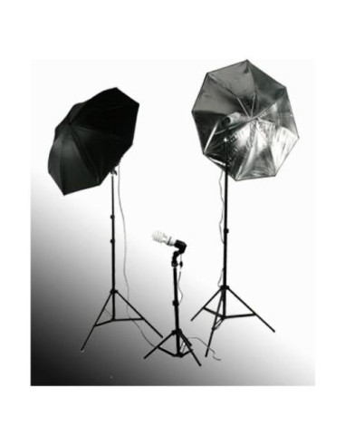 Kit de Estudio Fotográfico ePhoto ULSDK3SV con 3 Luces