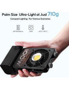 Luz de Video ZHIYUN CINEPEER CX100 100W 2700K-6500K LED 2