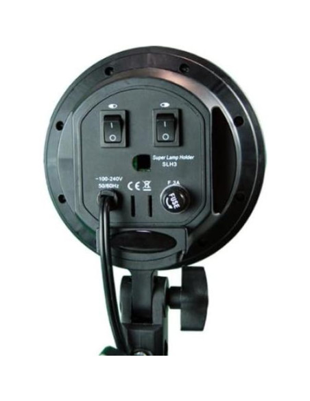 Kit de Iluminación de Video ePhotoInc con Fondos Muselina 3200K