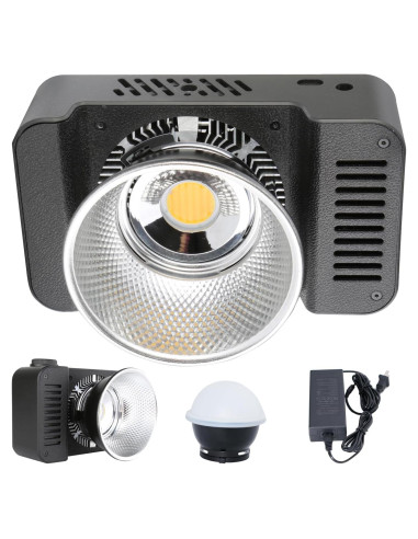 Luz de Video LED 100W Bizslink COB Portátil 2700K-7500K CRI 95+
