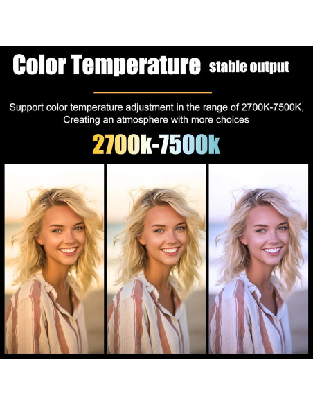 Luz de Video LED 100W Bizslink COB Portátil 2700K-7500K CRI 95+