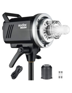 Godox MS300 Flash Estudio 300W con Lámpara 150W y Control Remoto