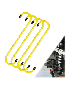 Soporte de Caliper de Freno BFXM 4PCS con Puntas de Goma