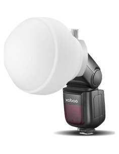 Cúpula de Difusión Godox ML-CD15 con 3 Adaptadores 2