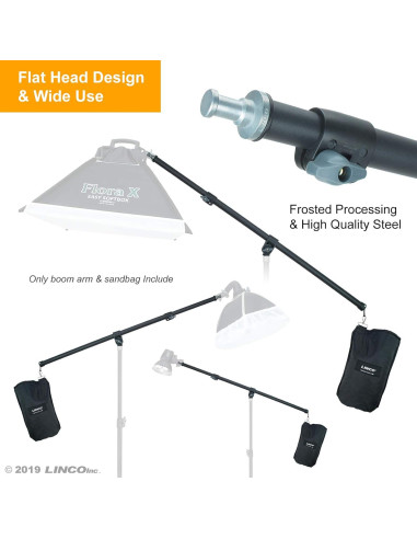 Brazo de Luz Aéreo Ajustable LINCO 4255 con Contrapeso