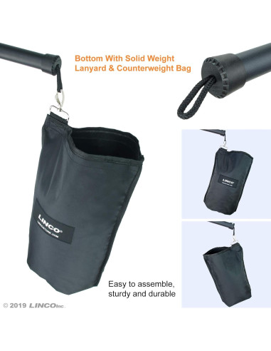 Brazo de Luz Aéreo Ajustable LINCO 4255 con Contrapeso