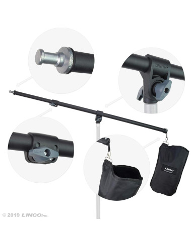 Brazo de Luz Aéreo Ajustable LINCO 4255 con Contrapeso