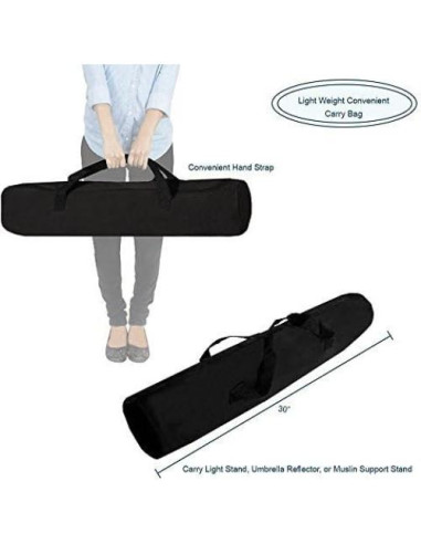 Soporte de Luz de Boom LimoStudio AGG809 86" Altura Ajustable