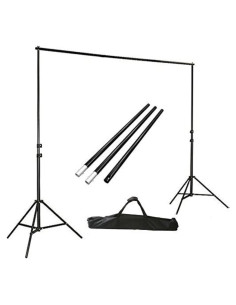 Soporte de Fondo Ajustable ePhotoInc H904B 2.44m Altura