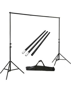 Soporte de Fondo Ajustable ePhotoInc H904B 2.44m Altura 2