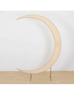 Cubierta de Soporte de Fondo Efavormart Beige 2.29m Spandex 2