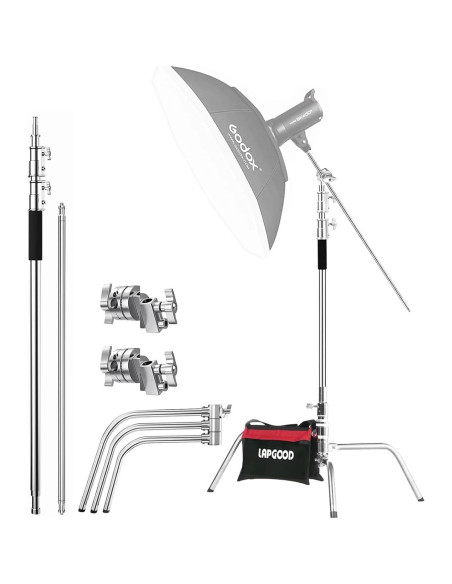 Soporte C con Brazo Boom YouTin - Acero Inoxidable 330cm