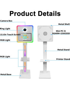 Cabina de Fotos Espejo SHEN ZHEN RM con Cámara e Impresora 2