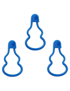 Marcadores de Puntos de Tejido XGNG 200PCS Azul 28mm