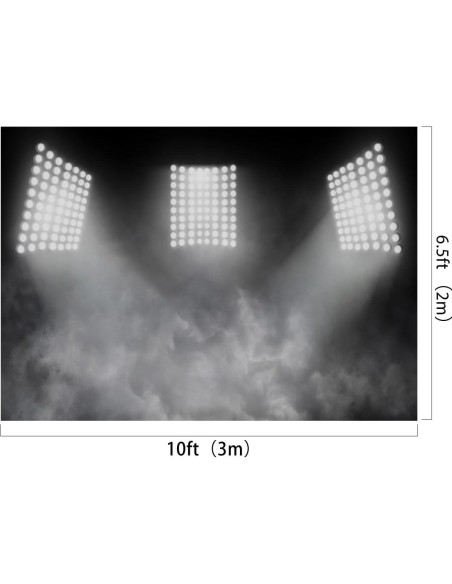 Fondo de fotografía profesional Kate 3.05x2.00m con humo