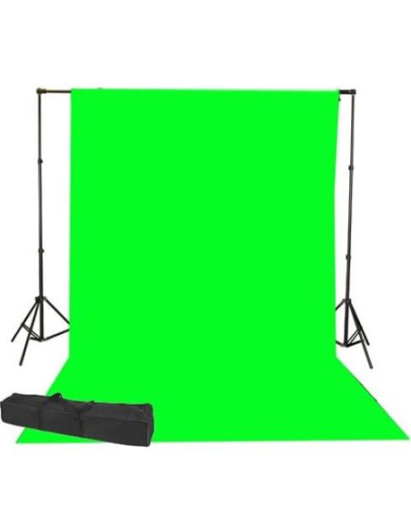 Kit de Iluminación Fancierstudio FKZ04 con 3 Fondos 10x6m