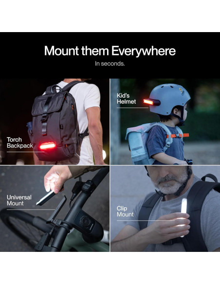 Luz Inteligente UNIT 1 Pro Dual | 2 Luces Recargables USB-C