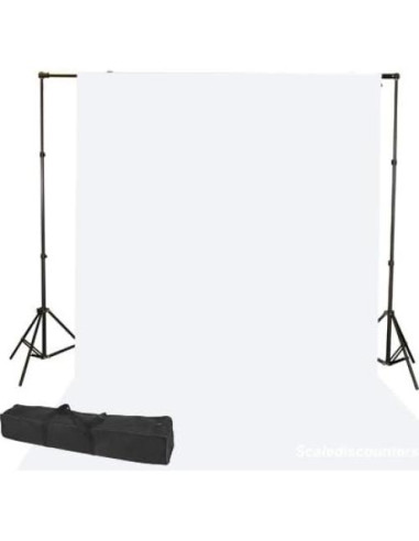 Kit de Iluminación Fancierstudio FKZ04 con 3 Fondos 10x6m